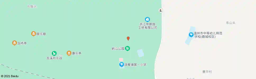 温州泽雅中学北_公交站地图_温州公交_妙搜公交查询2025