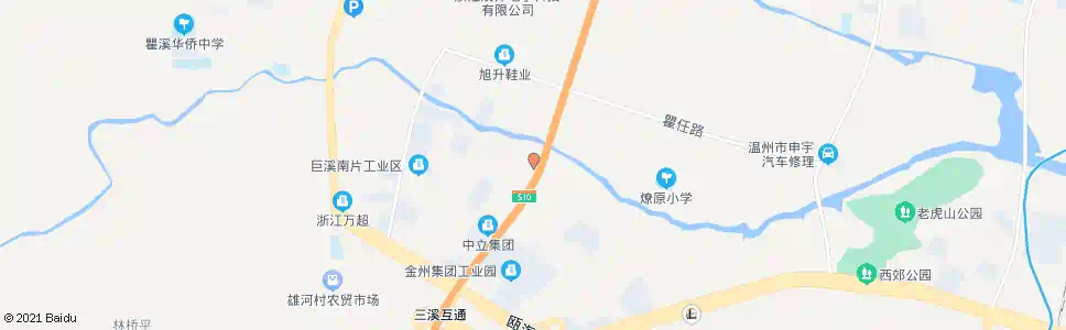温州官庄路_公交站地图_温州公交_妙搜公交查询2025