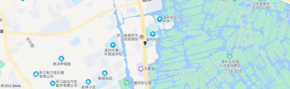 温州温州中学_公交站地图_温州公交_妙搜公交查询2025
