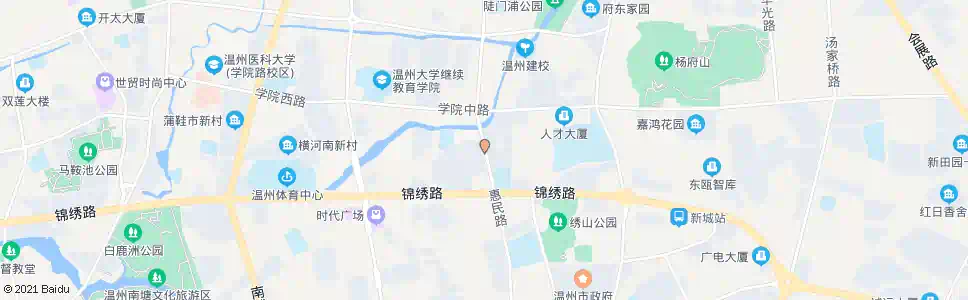 温州上新桥_公交站地图_温州公交_妙搜公交查询2025