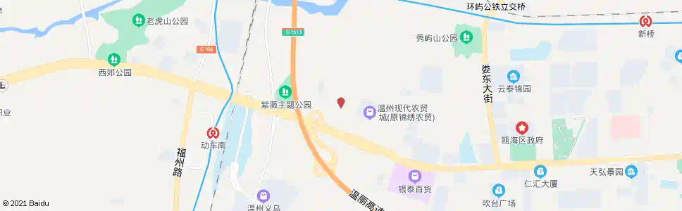 温州农副产品批发市场_公交站地图_温州公交_妙搜公交查询2025