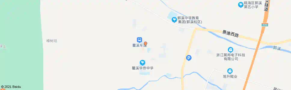 温州瞿溪二小_公交站地图_温州公交_妙搜公交查询2025