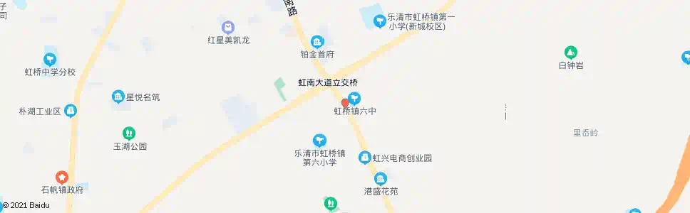 温州六虹桥_公交站地图_温州公交_妙搜公交查询2025