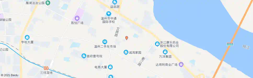 温州中国联通温州分公司(富春江路)_公交站地图_温州公交_妙搜公交查询2025