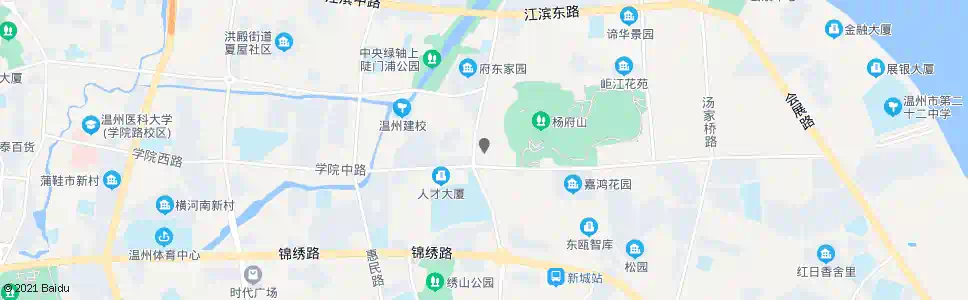 温州青少年活动中心_公交站地图_温州公交_妙搜公交查询2025