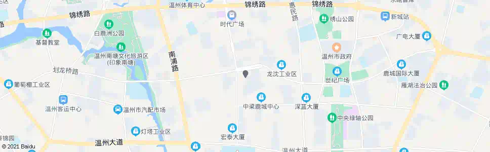 温州交行广场(车站大道)_公交站地图_温州公交_妙搜公交查询2025
