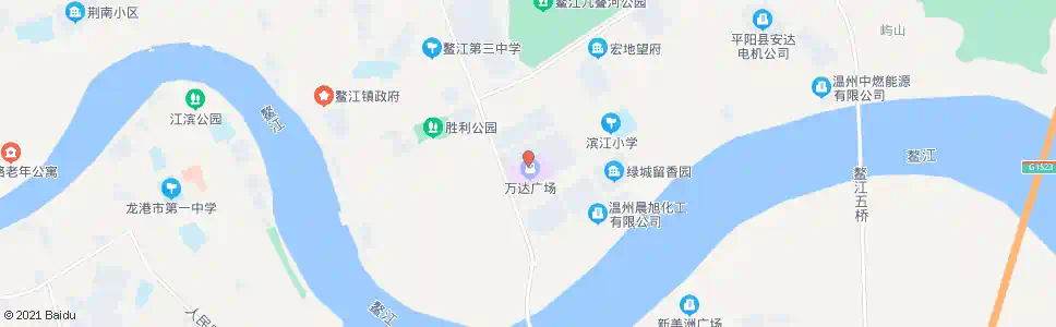温州万达广场北门_公交站地图_温州公交_妙搜公交查询2025