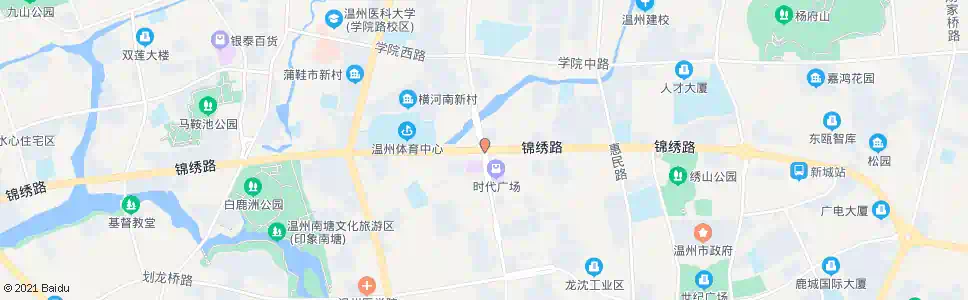 温州时代广场_公交站地图_温州公交_妙搜公交查询2025