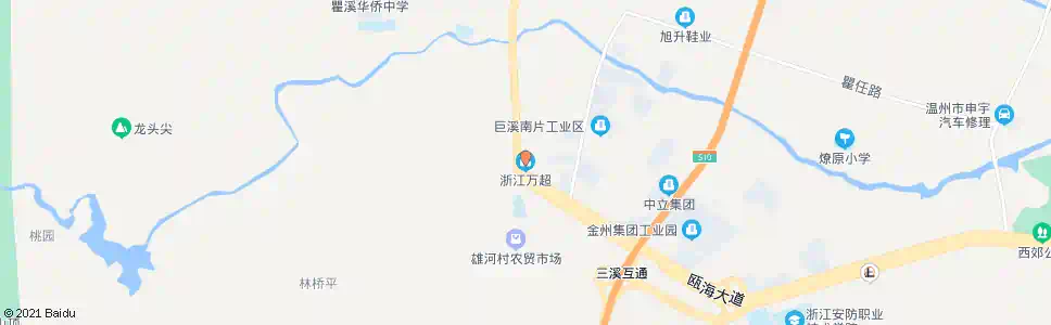 温州万超路_公交站地图_温州公交_妙搜公交查询2025