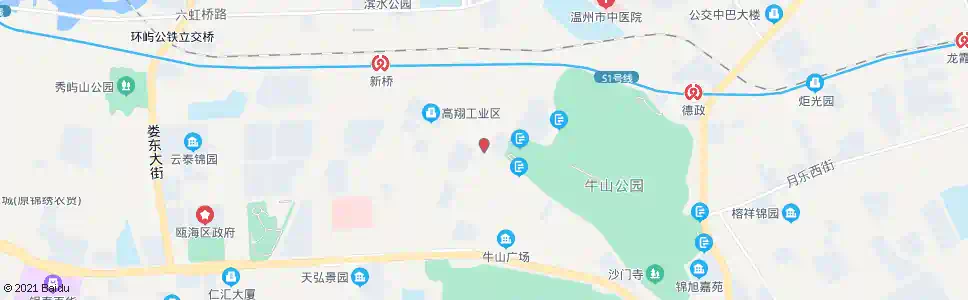 温州富得宝路_公交站地图_温州公交_妙搜公交查询2025