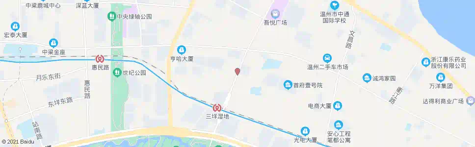 温州三垟中学_公交站地图_温州公交_妙搜公交查询2025