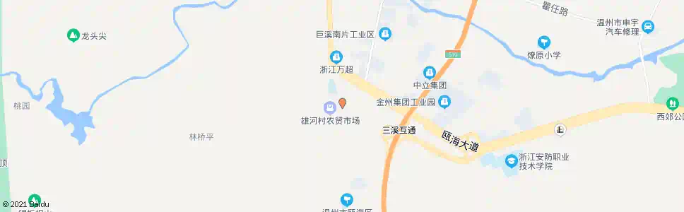 温州雄河路_公交站地图_温州公交_妙搜公交查询2025