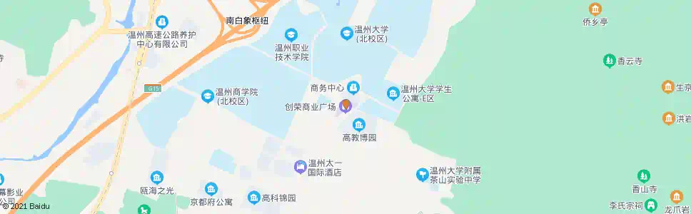 温州高教园区始发站_公交站地图_温州公交_妙搜公交查询2025
