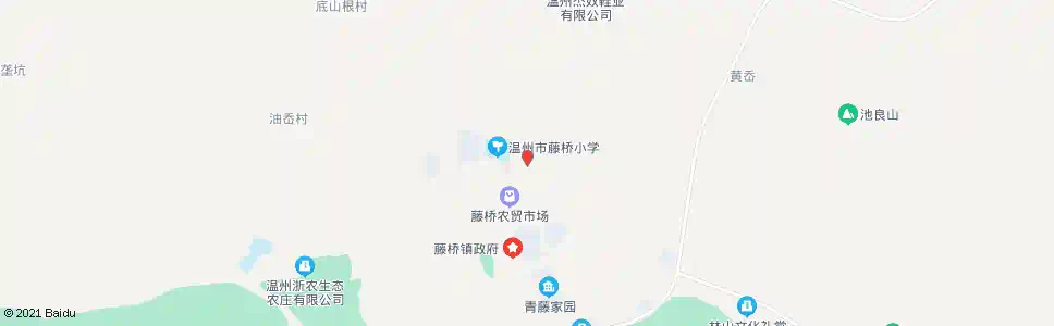 温州后垟(藤桥)_公交站地图_温州公交_妙搜公交查询2025