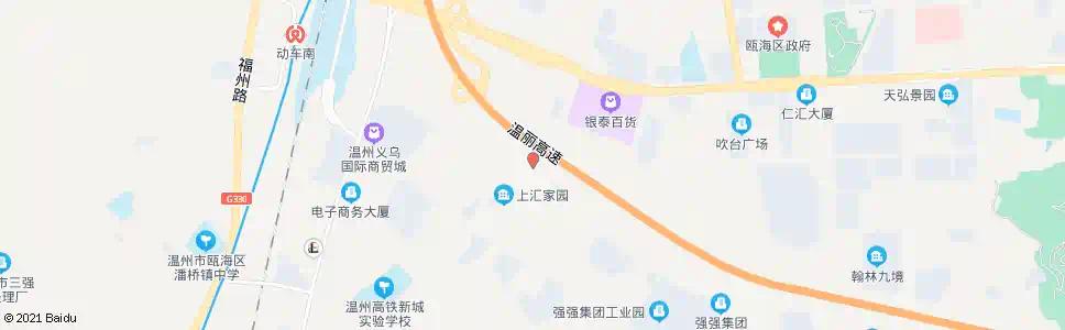温州上汇社区_公交站地图_温州公交_妙搜公交查询2025