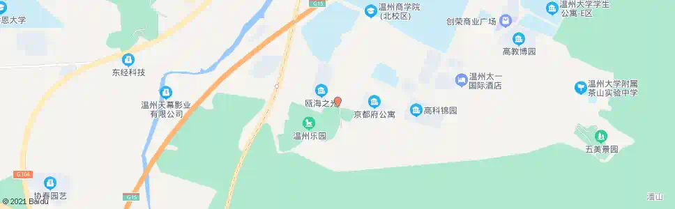 温州大学路_公交站地图_温州公交_妙搜公交查询2025