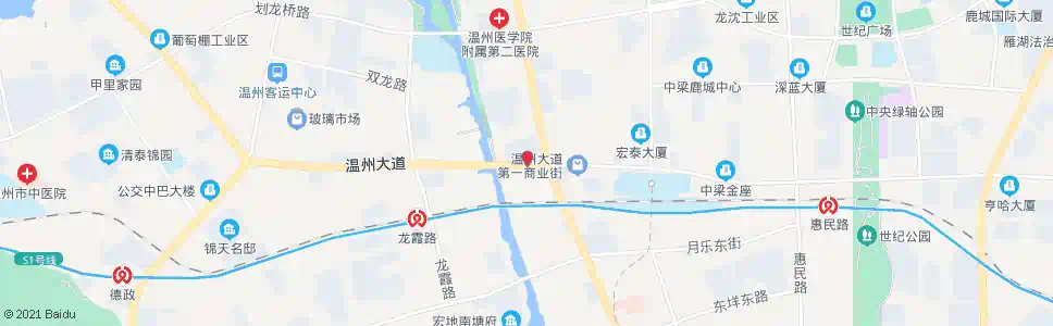 温州丽田_公交站地图_温州公交_妙搜公交查询2025