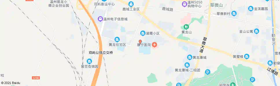 温州黄龙四区(北)_公交站地图_温州公交_妙搜公交查询2025