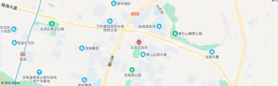 温州龙湾区府_公交站地图_温州公交_妙搜公交查询2025