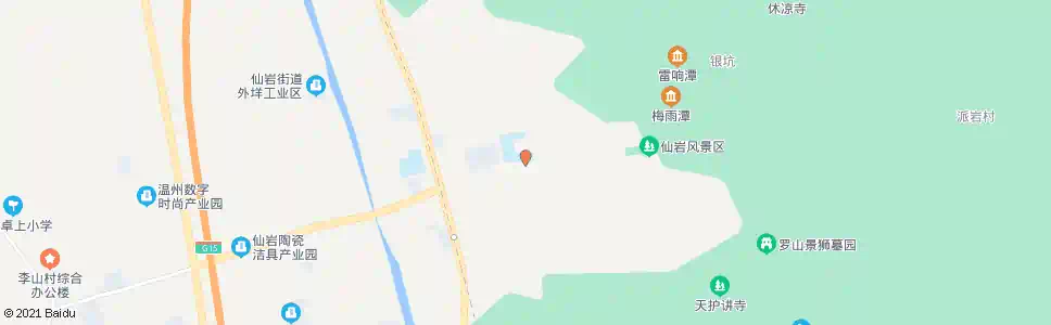 温州仙岩一中_公交站地图_温州公交_妙搜公交查询2025