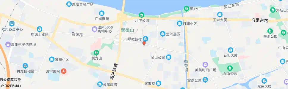 温州翠微新村_公交站地图_温州公交_妙搜公交查询2025