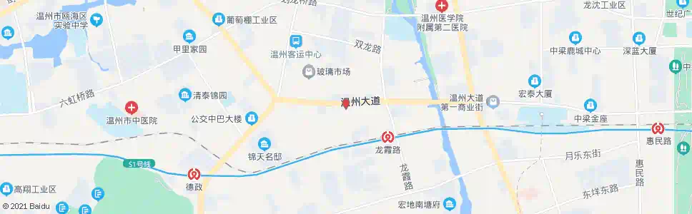 温州东屿村(温州建国医院)_公交站地图_温州公交_妙搜公交查询2025