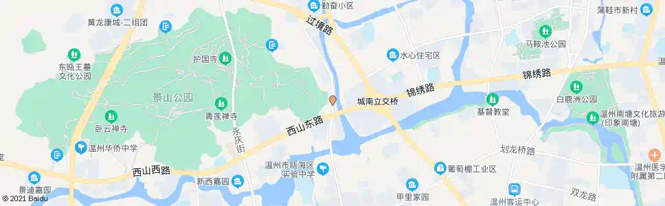 温州西山桥_公交站地图_温州公交_妙搜公交查询2025