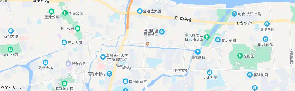 温州黎明立交桥_公交站地图_温州公交_妙搜公交查询2025