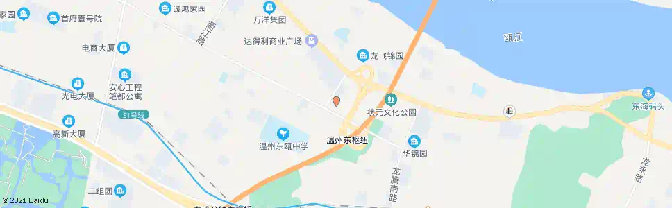 温州甬江路_公交站地图_温州公交_妙搜公交查询2025