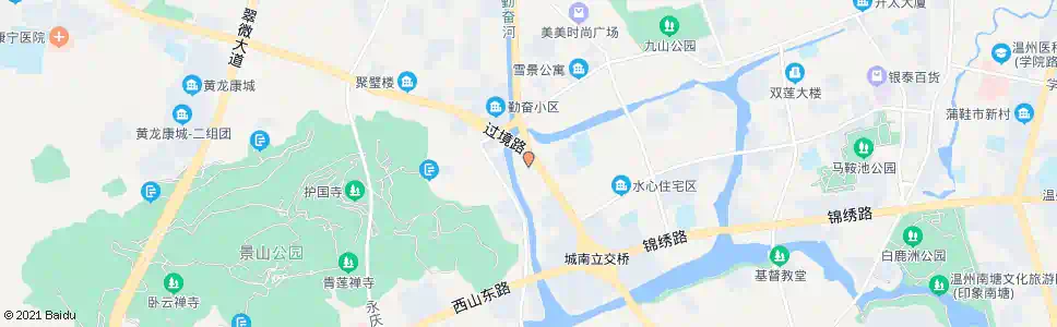 温州水心街道_公交站地图_温州公交_妙搜公交查询2025
