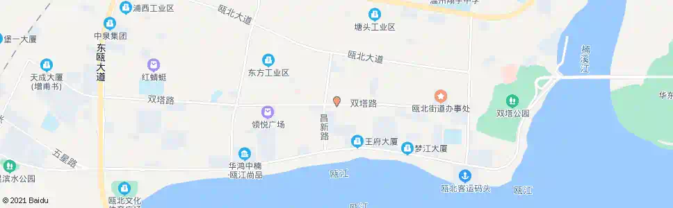 温州瓯北五中_公交站地图_温州公交_妙搜公交查询2025
