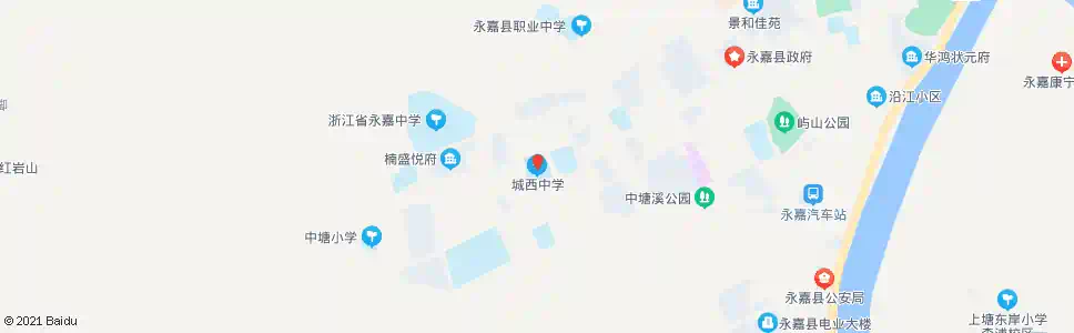 温州城西中学_公交站地图_温州公交_妙搜公交查询2025