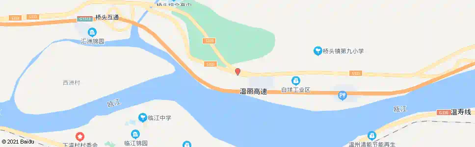 温州白垟_公交站地图_温州公交_妙搜公交查询2025