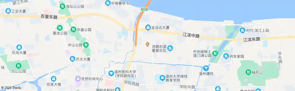 温州东瓯游泳池_公交站地图_温州公交_妙搜公交查询2025