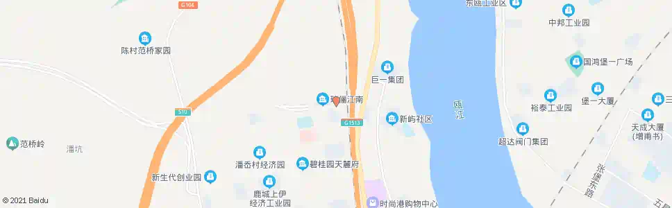 温州潘岙经济园_公交站地图_温州公交_妙搜公交查询2025