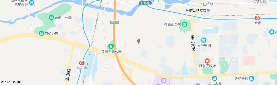 温州娄桥汽车学校_公交站地图_温州公交_妙搜公交查询2025