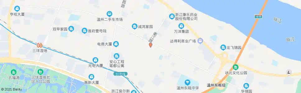 温州汽车东站_公交站地图_温州公交_妙搜公交查询2025