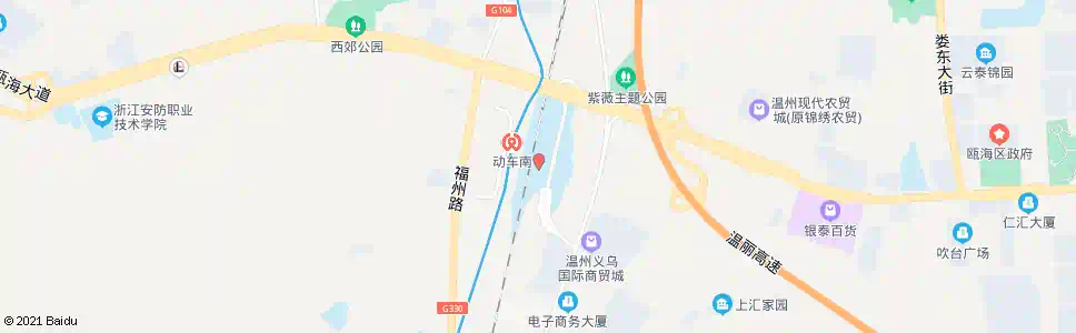 温州璋浃桥_公交站地图_温州公交_妙搜公交查询2025
