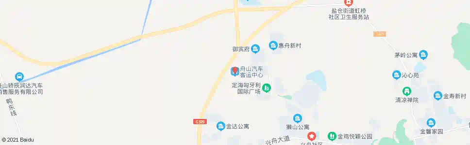 舟山老客运中心_公交站地图_舟山公交_妙搜公交查询2025