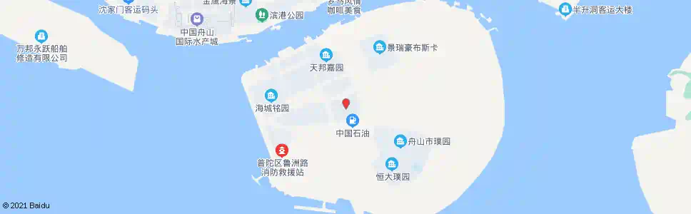 舟山琪鲁家园_公交站地图_舟山公交_妙搜公交查询2025