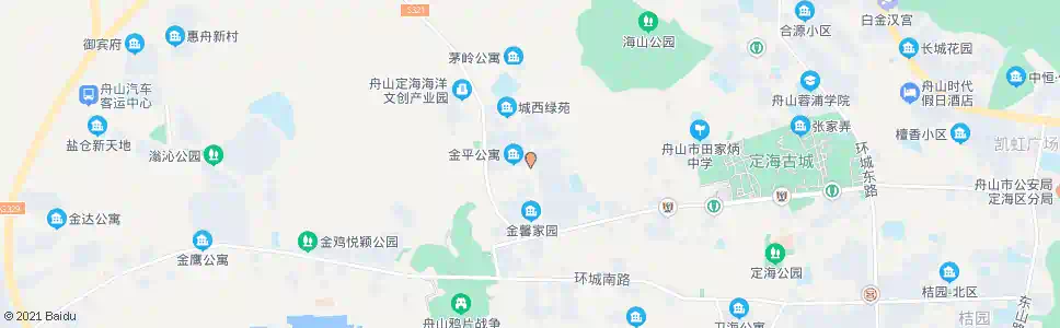 舟山城西路_公交站地图_舟山公交_妙搜公交查询2025