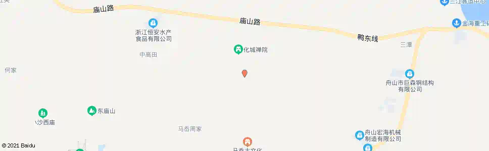 舟山下袁村_公交站地图_舟山公交_妙搜公交查询2025