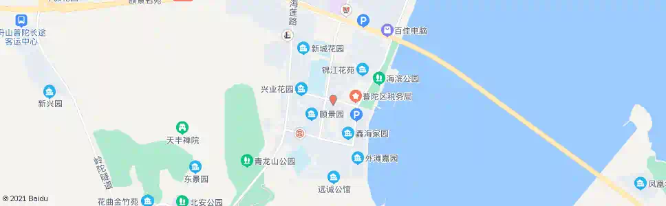 舟山龙门公寓_公交站地图_舟山公交_妙搜公交查询2025