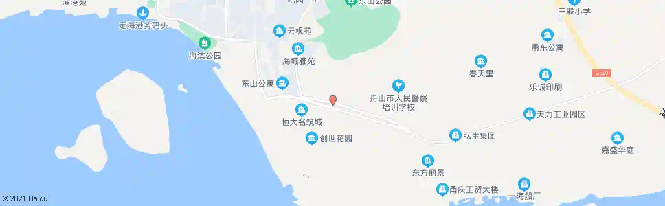 舟山东山隧道西口_公交站地图_舟山公交_妙搜公交查询2025