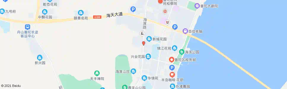 舟山祥云山庄_公交站地图_舟山公交_妙搜公交查询2025