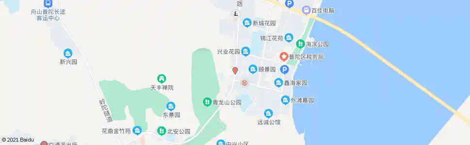 舟山莲花公寓_公交站地图_舟山公交_妙搜公交查询2025