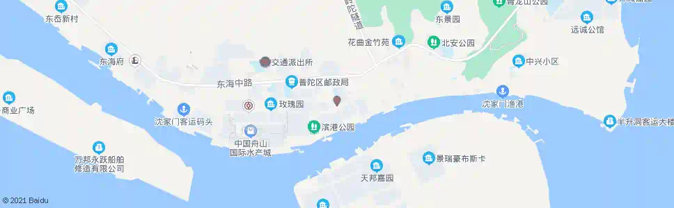 舟山海力生(曙光门诊部)_公交站地图_舟山公交_妙搜公交查询2025