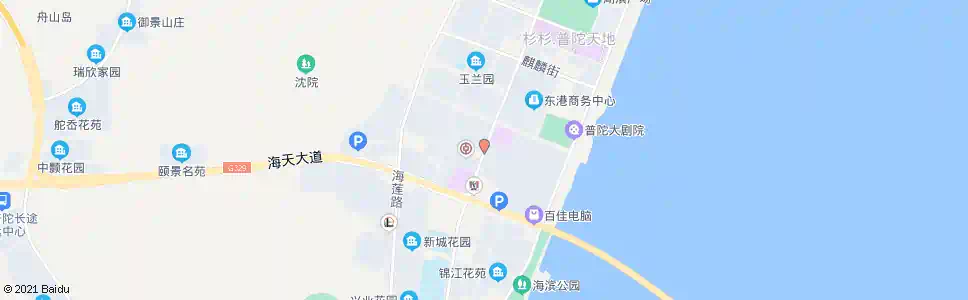 舟山碧海莲缘_公交站地图_舟山公交_妙搜公交查询2025