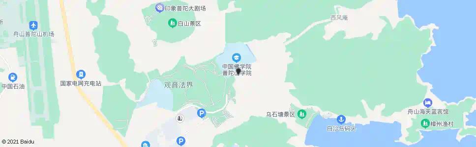 舟山佛学院_公交站地图_舟山公交_妙搜公交查询2025