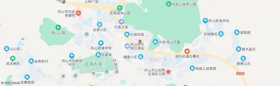 舟山紫竹公寓_公交站地图_舟山公交_妙搜公交查询2025